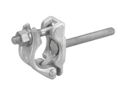 21 Couplers TOEBOARD COUPLER Drop-forged steel, hot-dip galvanised, half coupler with welded on stiffening