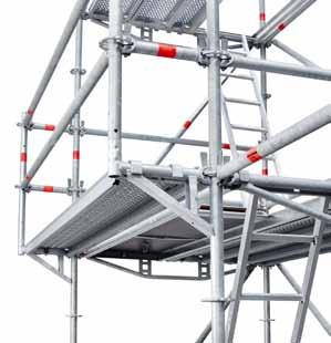 5 Assebling the syste * An endless variety s range of coponents There are any reasons to choose the odular scaffolding syste.
