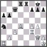 Chess 24.Rad1 Qc5+ 25.Kg2 Qe3. 24...Qb4 25.Ra3 Rxf3 26.Qxf3 26.Rxf3 Qe1+ 27.Kg2 Qe2+ 28.Kh3 Rxf3 +. 26...Rxf3 27.Rxf3 Qe1+ 28.Kg2 Qxe4 29.Ra1 Qc2+ 30.Rf2 Qxb3 31.Kh2 h5 32.Ra3 Qxc4 33.Rc3 Qd4 34.