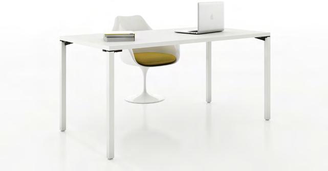 4-Leg Pixel Table The 4-leg Pixel standard table has a simple, sleek design and can work well singularly or ganged together.