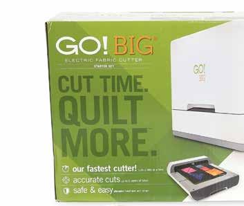 Set includes: GO! Fabric Cutter, GO!