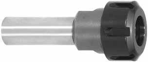 to collet closing taper 5 μm Remark: Collets, wrenches and nuts as spare parts see pages 13 to 26 Extend of Delivery: With clamping nut DIN ISO 15488 (with hexagon head form D for HFER11 to 20 - rest