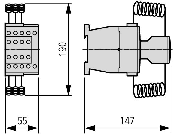 Type of electrical connection of main circuit Screw connection Number of main contacts as normally open contact 3 Number of normally closed contacts as main contact 0 Rated blind power at 400 V, 50