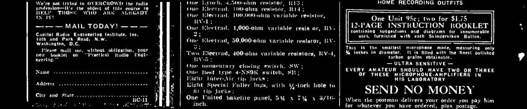 ), It3; Une Lynch, 100 t100 -ohm resistor, Ito ; One Lynch, 10.u0u -ohm resistor, lai; One I4vneh, 300 -ohm resistor, 116; Une I :Icctratl.