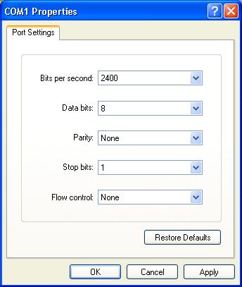 10) for your specific COM port number: Figure 10.