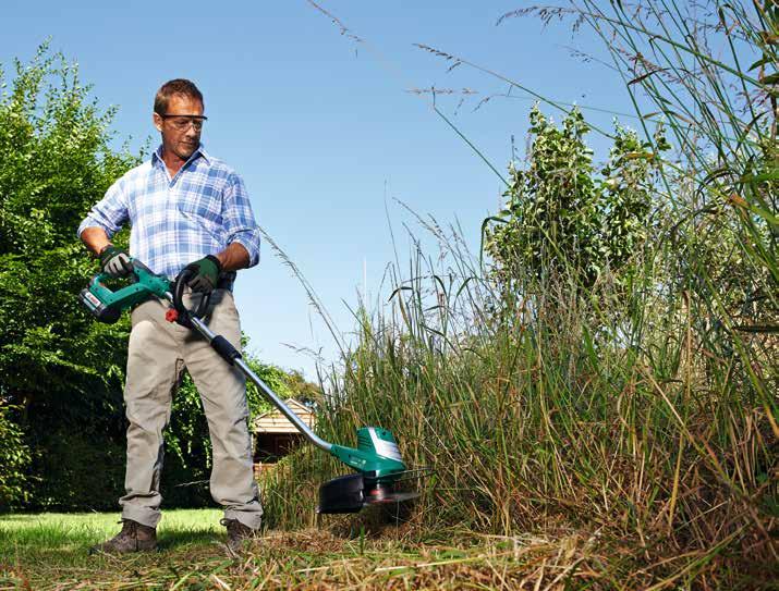 Lawn edging range overview 17 Cordless grass trimmers ART 30-36 LI ART 30-36 LI (barebones) ART 26-18 LI + ART 26 LI (barebones) Power source Lithium-ion Lithium-ion Lithium-ion Lithium-ion Battery