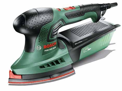 34 Bosch Power Tools for DIY Multi-sanders The all-rounders for corners, edges and surfaces.