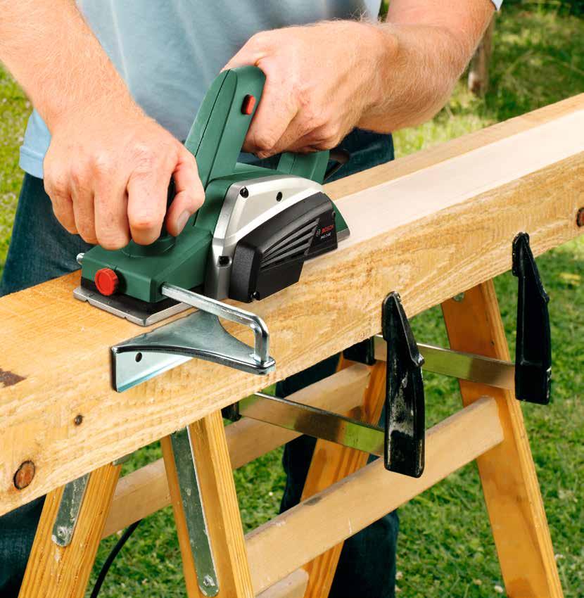 44 Bosch Power Tools for DIY Planers and routers Powerful and precise for creative woodworking.