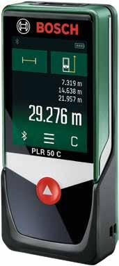 Laser measures and angle measurer 69 Laser measurer Precise measurement of distances, areas and volumes.