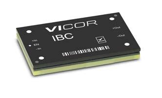 IBC Module IB0xxQ096T80xx-xx C S US C NRTL US 5:1 Intermediate Bus Converter Module: Up to 850W Output Features & Benefits Size: 2.30 x 1.45 x 0.42in 58.4 x 36.8 x 10.