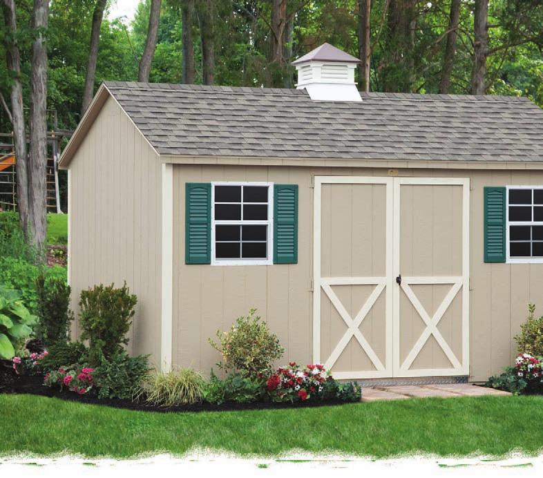 THE Gable Wood Sheds Our wood sheds are LP!
