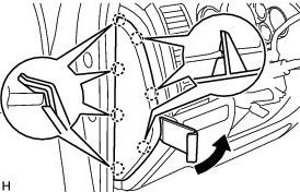 d) Remove the dash end cover. (Fig. 1-4) (Fig.
