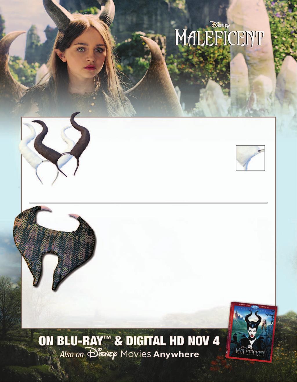 Young Maleficent Look WINGS & HORNS CRAFT Recreate the magical forest look of young Maleficent!