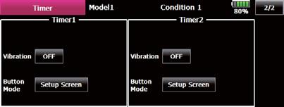 Open the telemetry display units setting screen by touching [Unit System] in the System Menu. Select [Metric] or [Yard-pound].