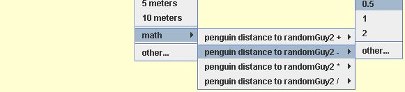 .. Now we re going to use a function to tell the penguin how far forward to move.