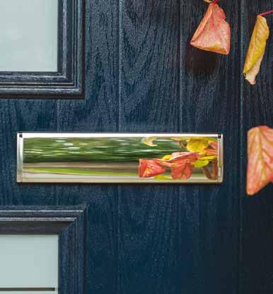 And when you re indoors you ll Page 4 Page 4 Page 5 Page 6 Page 7 Page 8 Page 8 enjoy loads of style, strength and security. Our composite door is thick but it s also very smart.