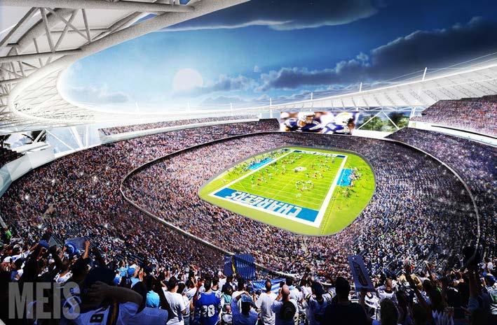 Costs cost containment. CSAG recommends that the stadium be an open-air multi-use facility in comparable quality and amenities as other recent outdoor NFL.