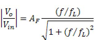 4(a), the output voltage is Hence the magnitude of the voltage gain is 3.3 BAND-PASS FILTERS A band-pass filter has a pass band between two cutoff frequencies fh and fl such that fh>fl.