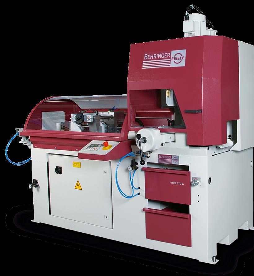 VMS-Range 3 VMS-Automatic Saw Easy operating features and a robust design for precise cuts make this saw a must-have when it comes to serial cutting of medium or large lot sizes.