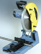 Adjustable saw head for miter cuts of -45 to +45 Secure clamping with 3-step quick-release system Lightweight and portable at only 42 lbs. Order No. 608700 Motor Power Blade Diameter Max.