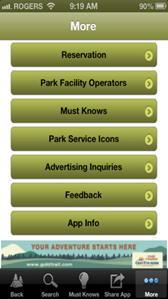 The Go Camping BC App is loaded with useful information on how to make reservations, renting yurts and cabins and helpful Must Knows to make your camping experience enjoyable and safe!