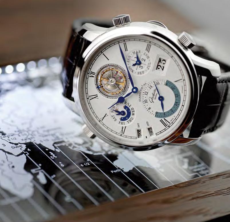 Grande Cosmopolite Tourbillon Senator Collection 39 A masterpiece for world travellers This technical masterpiece represents one of the most ambitious timepieces in the modern era of the art of