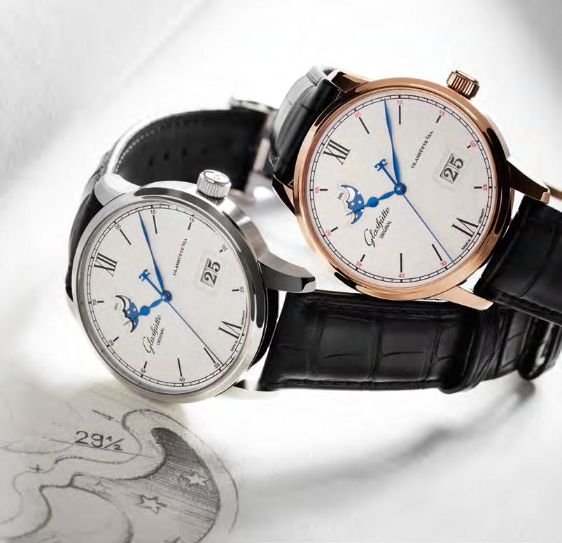 Senator Excellence Panorama Date Moon Phase Senator Collection 67 Two classics united in excellence The Senator Excellence Panorama Date Moon Phase stands for precision, long running time, stability