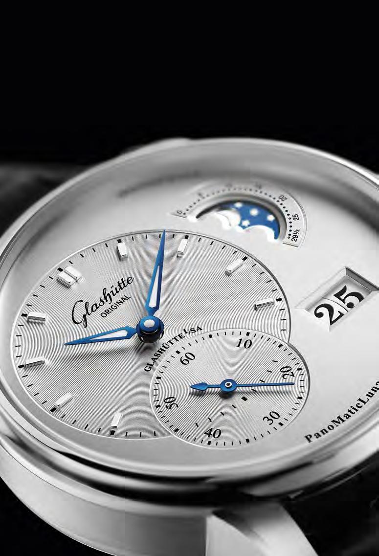 Pano Collection Creativity and the power of innovation give the models in the Pano Collection of horological art from Glashütte Original an unmistakably
