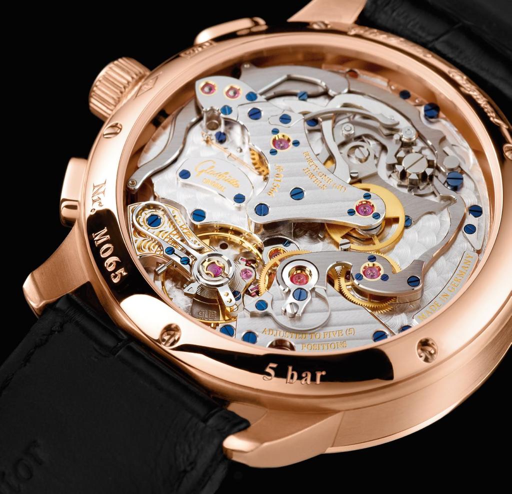 PanoGraph Pano Collection 109 CALIBRE 61-03 18 ct RED GOLD CASE Ø 40 mm, H: 13.7 mm REF.