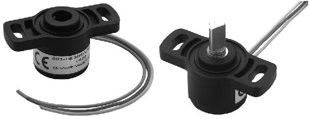 Model 981 HE Throttle Position Sensor in Hall Effect Technology FEATURES Accurate linearity down to: ± 0.