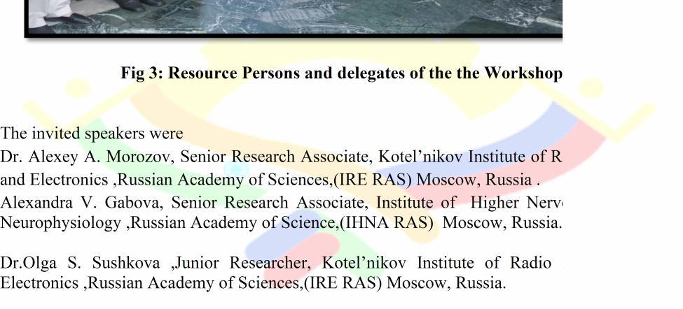 Sushkova,Junior Researcher, Kotel nikov Institute of Radio Engineering and