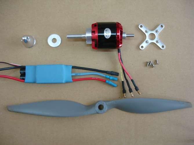 operation of the ESC and motor before securing the propeller.