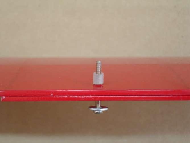Fit the servo into the servo tray and secure it in place with the provided