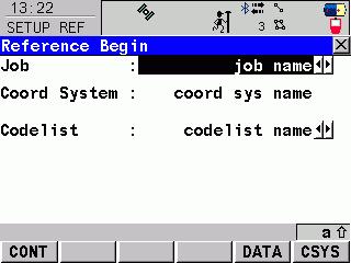 Real-time Reference Setup Description Setup Reference is a program to configure GS09 as a real-time reference station.