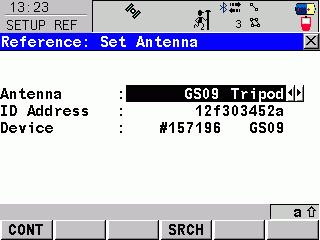 Configuring a GS09 real-time reference step-by-step 1. Starting the Program Select Main Menu...Programs.