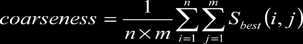 where k maximizes the differences: E k = max{e k,horizontal, E k, vertical}.