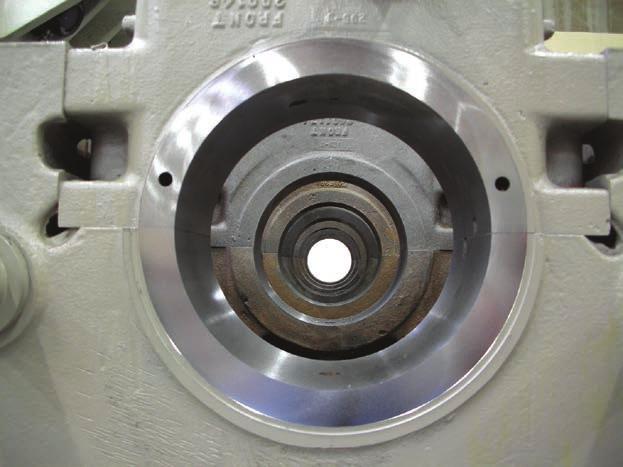 Rottler s Unique Right Angle Drive Line Boring Attachments allow for accurate machining of bearing
