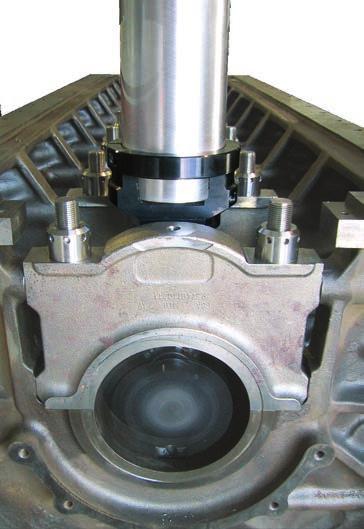 perfect squareness with bearing centerline.