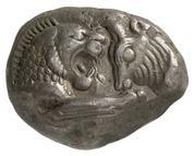 Kingdom of Lydia, Croesus (c. 560?-546 BC), Stater Stater Year of Issue: -560 Weight (g): 10.37 Diameter (mm): 21.