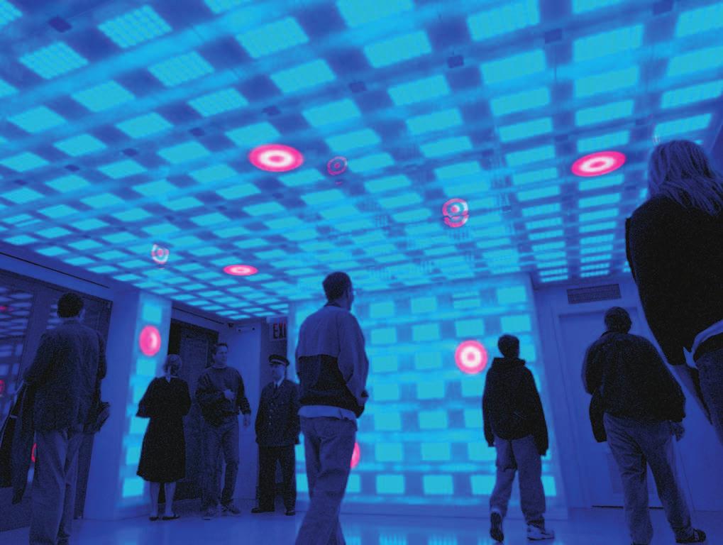 Target Interactive Breezeway High atop New York s Rockefeller Center is a unique, interactive space that takes the capabilities of intelligent RGB LED lighting to new creative heights.