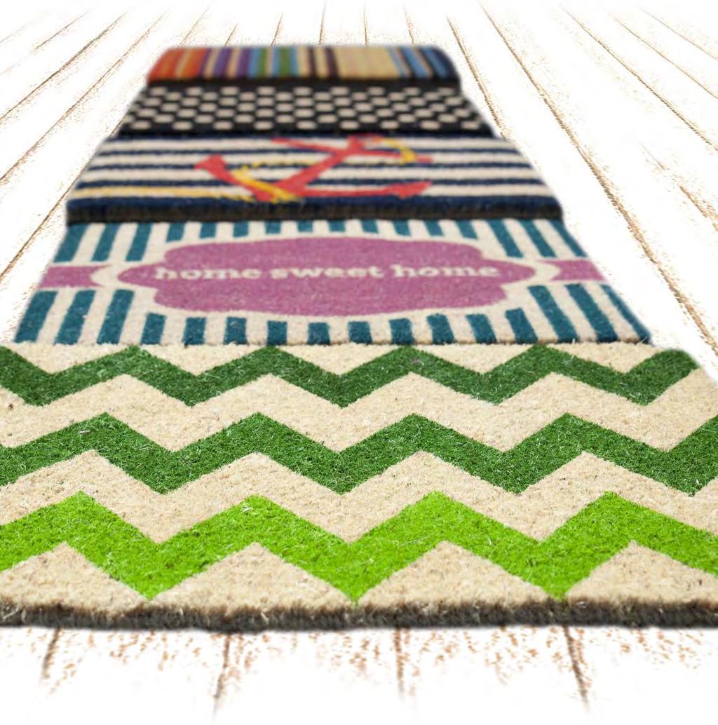 Door and Floor Mats Handmade Collection (p. 4-9) our original doormats, handmade from 100% coir find the one that s right for you!