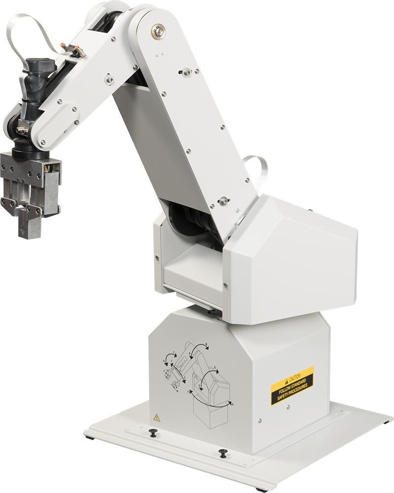 Servo Robot 5250-A0 The Servo Robot has five axes of rotation plus a gripper. It is driven by servo motors equipped with optical encoders.