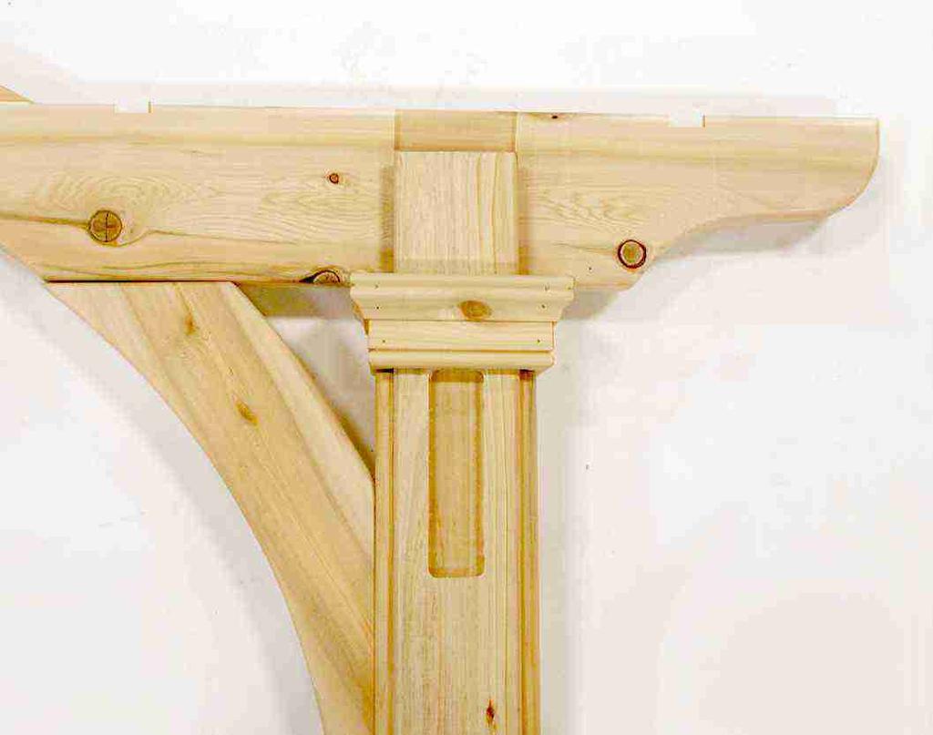 Slip one Post Trim Ring over the long board on each