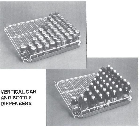 VERTICAL CAN AND BOTTLE ROLL-A-WAY INSTRUCTIONS Instructions 1.