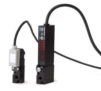 Vacuum Optimising pumps/generators controls Vacuum switches Small Vacuum switch/sensor, picompact10 Vacuum sensor/switch options for picompact10. Sensor with analog output 1-5 VDC.
