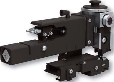 ability to crimp smaller terminals Easily configured to bench and leadmaker applications Optional