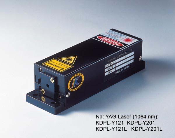 Diode pumped Nd: YAG Lasers Newest used laser diode to pump Nd: YAG Diodes very efficient and λ tuned to max absorption of YAG Result: increase YAG efficiency for <5% to >50% Diode laser light can be