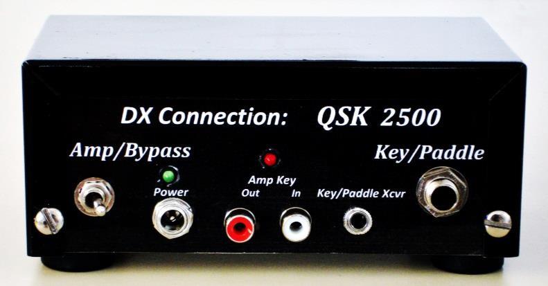 DX Connection QSK 2500 Instruction Manual 1) Description The DX Connection QSK 2500 allows operating a non-qsk amplifier in QSK mode (or SSB mode) with no amplifier modifications.