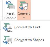 Cu un singur clic, aveți posibilitatea să efectuați conversia textului dintr-un diapozitiv într-o ilustrație SmartArt. Selectați textul căruia îi efectuați conversia.