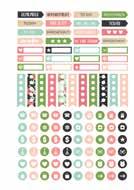 (12) Bloom monthly tabbed dividers